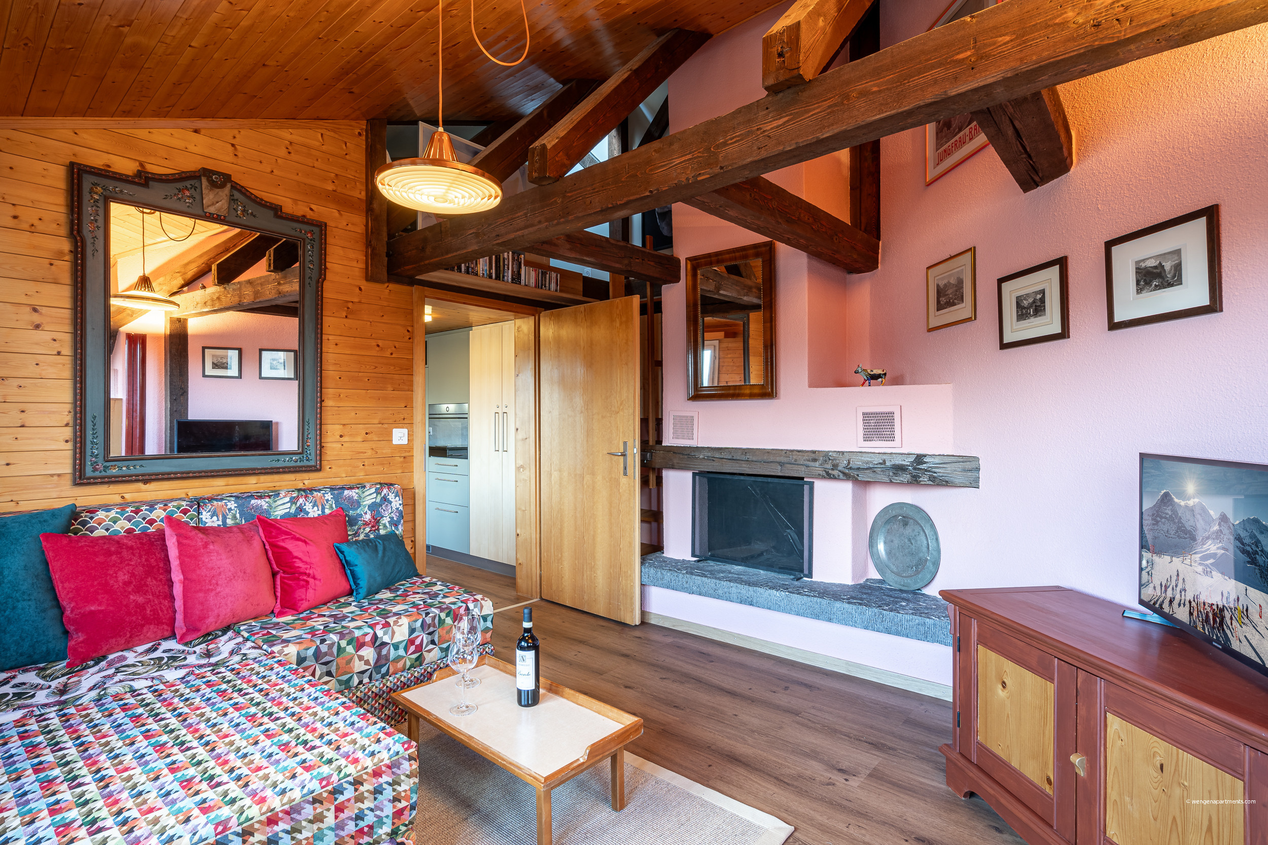  in Wengen - Chalet Schweizerhof Attic